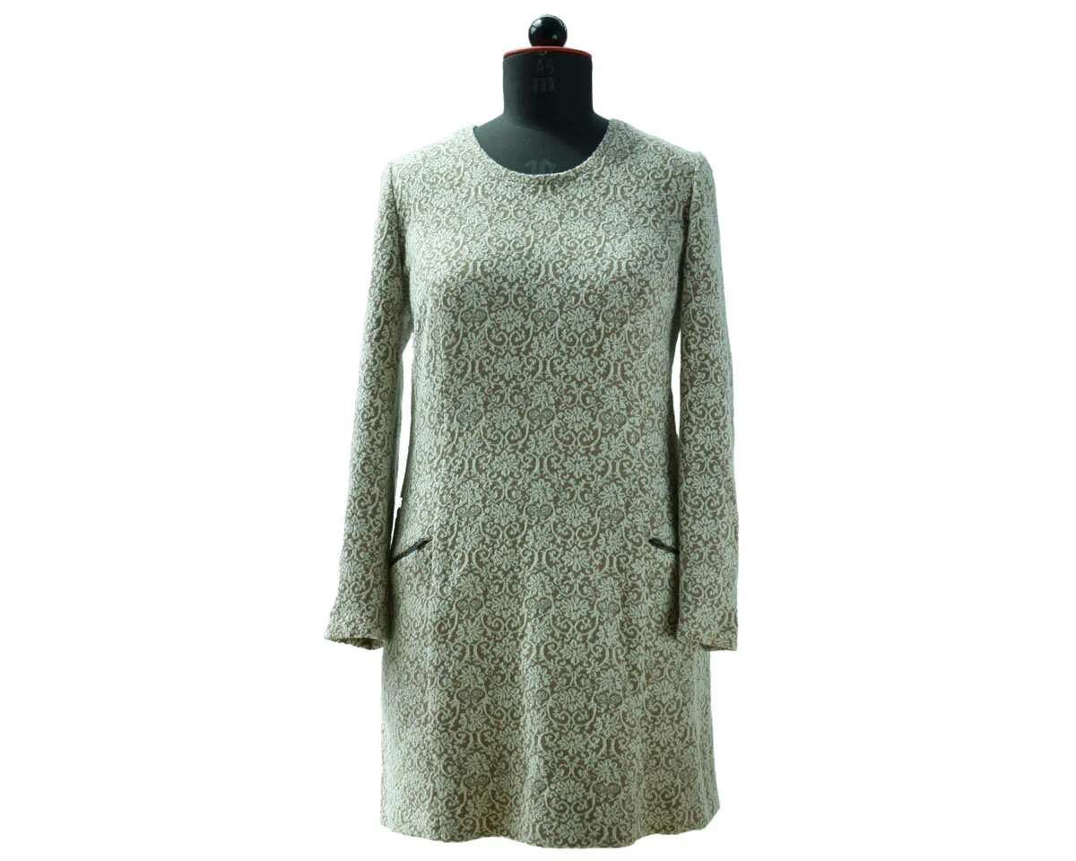 Zwischenmass Schnittmuster KLEID MIT TEILUNGSNÄHTEN