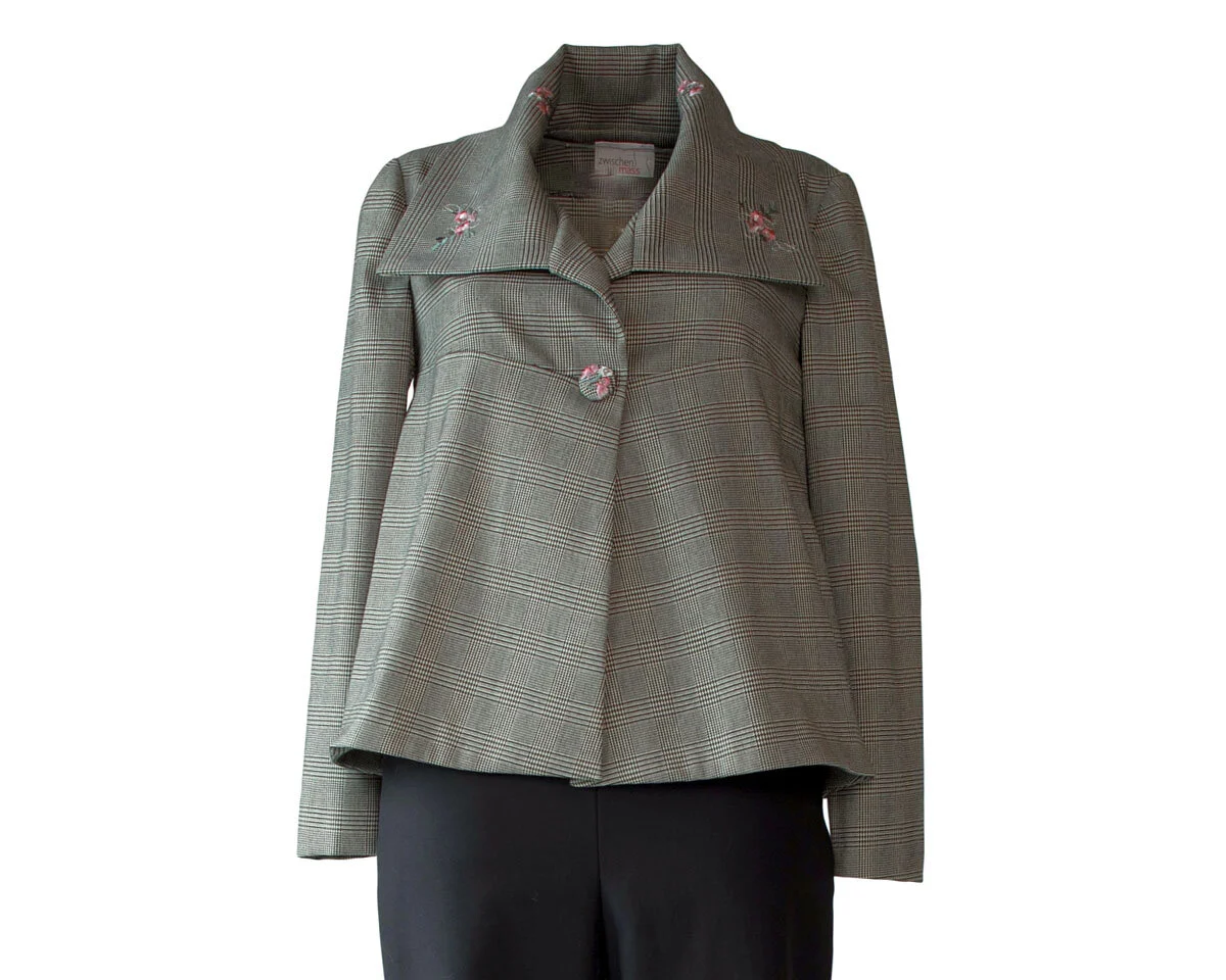 Zwischenmass Schnittmuster KURZE JACKE