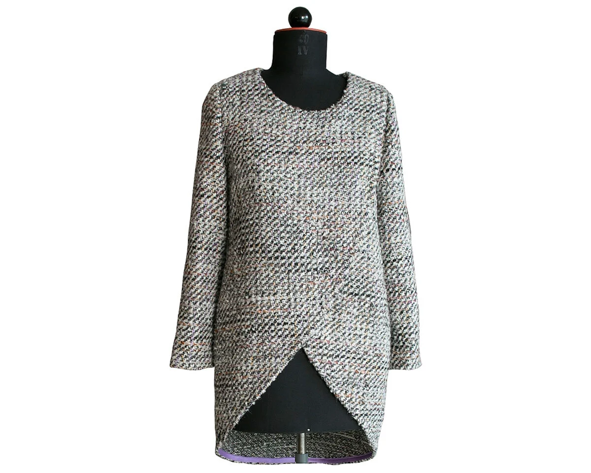 Zwischenmass Schnittmuster LANGER PULLOVER